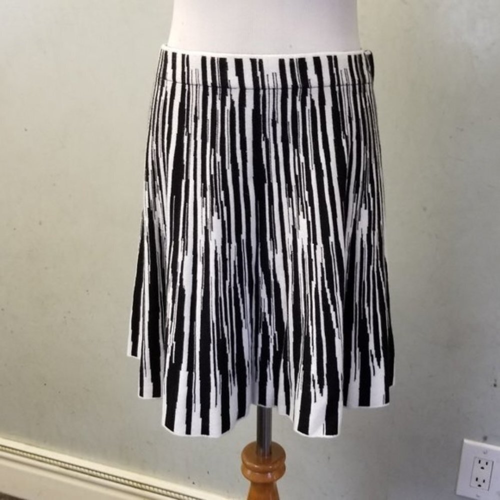 Mystree Sweater striped mini skirt women's size Small  (X4- MY)